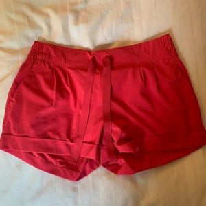 Lululemon pink shorts size 10